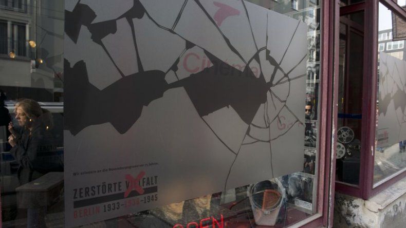 Alemania conmemora los 75 años de la Noche de los Cristales Rotos