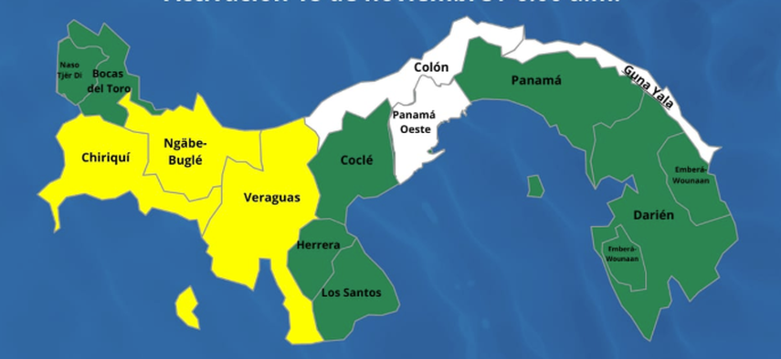 ¡Atención! SINAPROC reduce niveles de alerta en diversas regiones del país