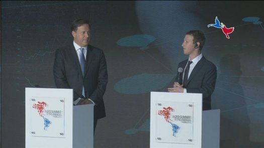Varela y Zuckerberg: es vital mejorar acceso a internet