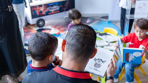 El Despacho de la Primera Dama promueve la campaña El Rincón de la Imaginación.