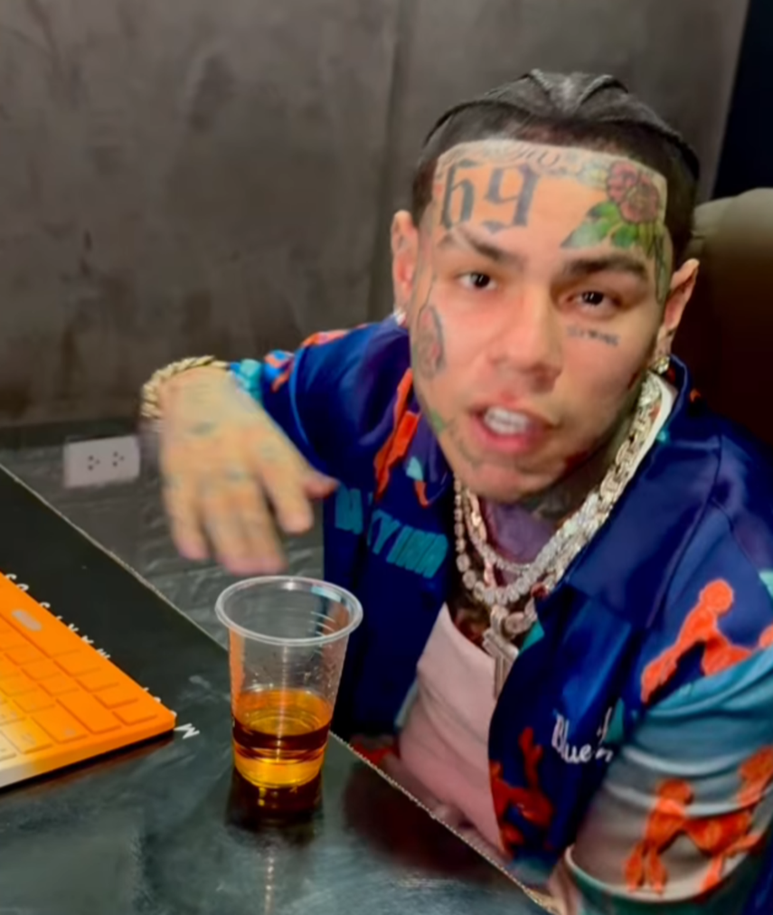 Tekashi 6ix9ine deja a un lado la polémica con sus 9 nuevos temas