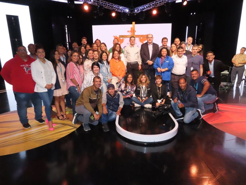 Misa de acción de Gracias por el aniversario 41 de Telemetro.