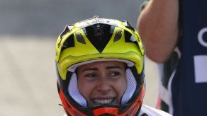 Pajón gana la contrarreloj y la venezolana Hernández promete pelea por el oro