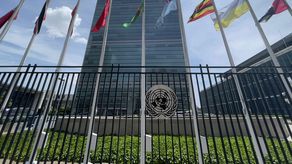 El edificio de la sede de las Naciones Unidas en la ciudad de Nueva York.