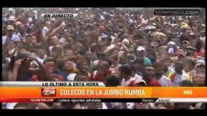 Culecódromo en la Cinta Costera abarrotado de personas