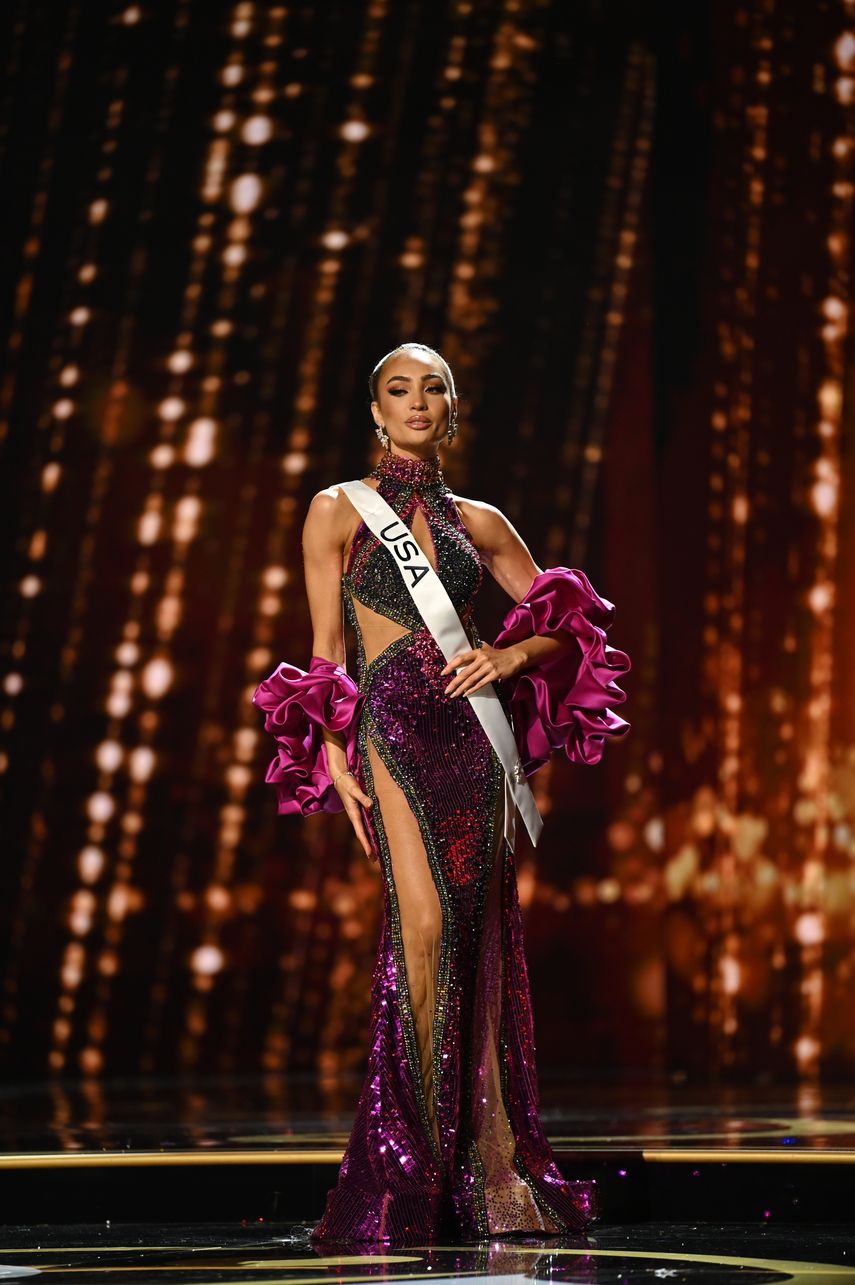 Gala Vestido Mas Bonito Miss Universe Vestidos De Noche Mas