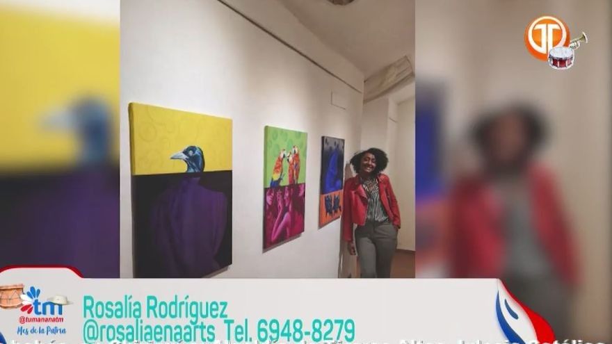 Rosalía Rodríguez nos muestra su arte