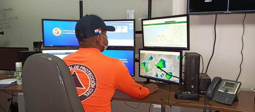 El Sinaproc indicó que mantiene monitoreo.