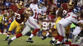 Donnell se luce y Giants apalean 45-14 a Redskins