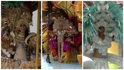Lujo y sorpresas en Las Tablas durante el Lunes de Carnaval