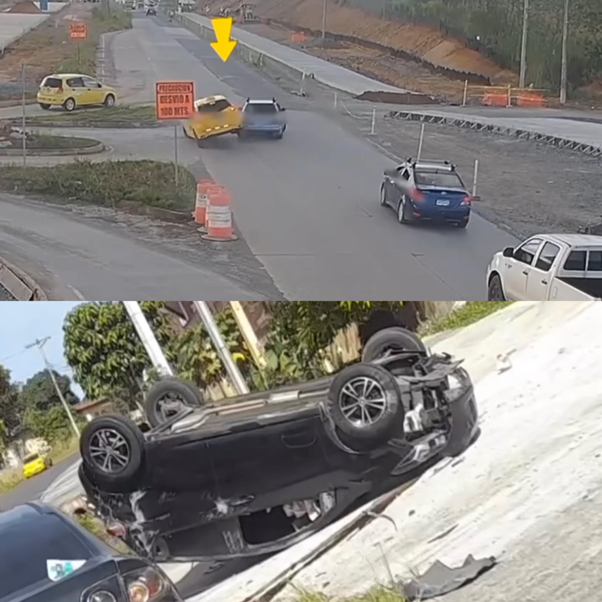 ¡HOY! Accidentes en Puerto Vacamonte y la Chorrera.&nbsp;