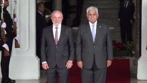 Presidente Mulino y Presidente de Brasil, Lula Da Silva.