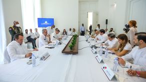 Autoridades de Panamá, Costa Rica y Panamá, Costa Rica y República Dominicana sostienen reunión.