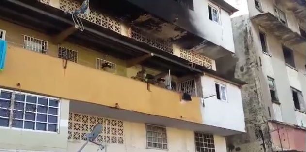 Bomberos logran extinguir el incendio en la Avenida Nacional