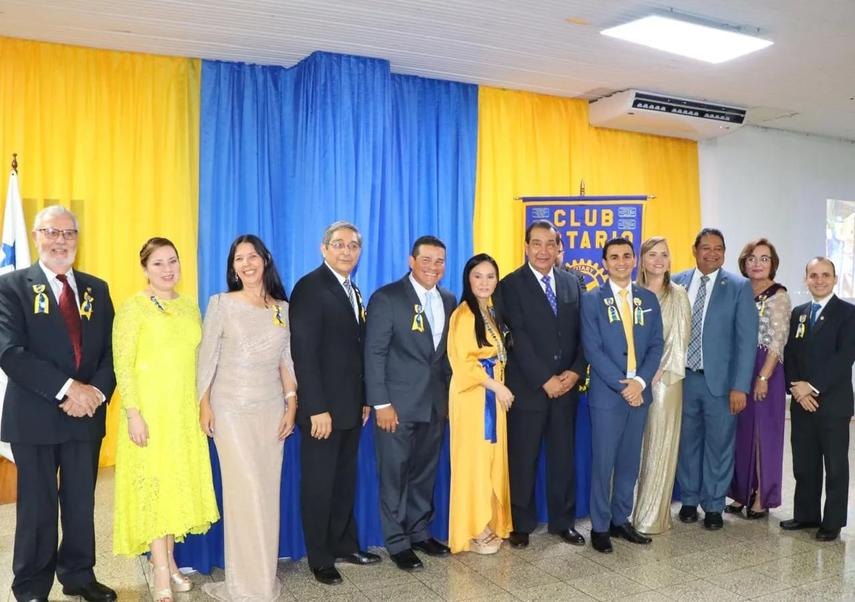 Nueva directiva del Club rotario de David. Nueva directiva del Club rotario de David.