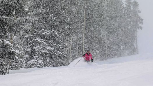 La advertencia de ventiscas del Servicio Meteorológico Nacional seguía vigente el jueves.