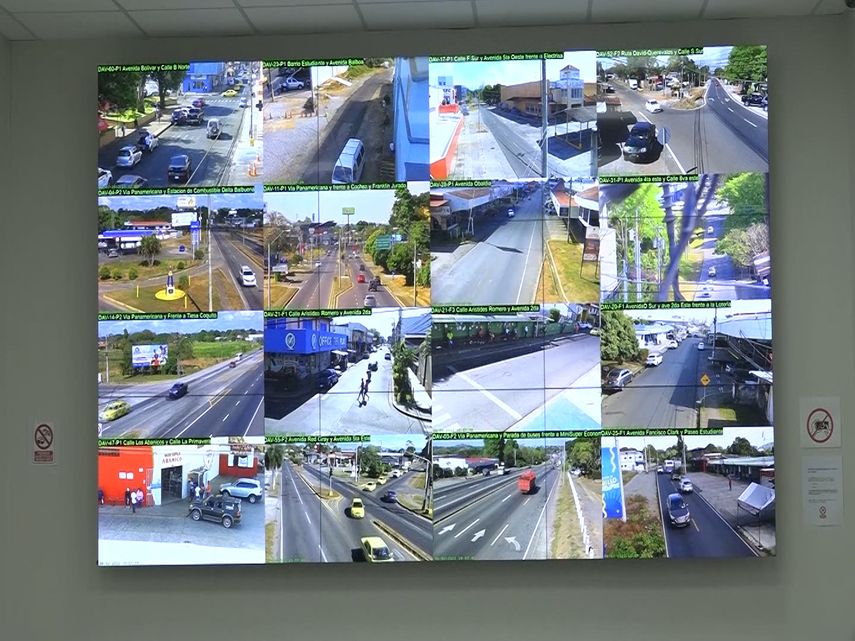 Uno de los mecanismos para la recuperación de vehículos ha sido el monitoreo por cámaras de videovigilancia del CON.