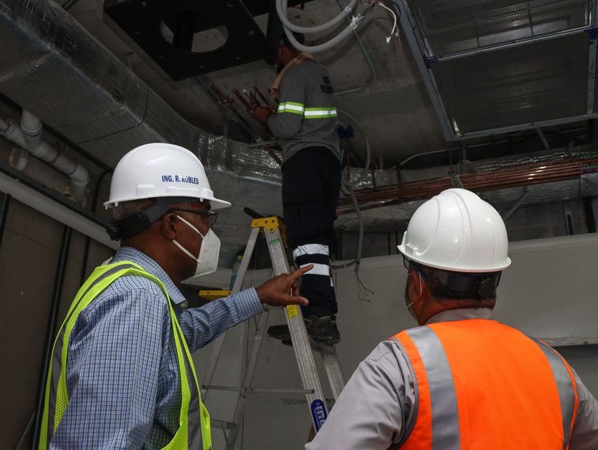La inspección fue realizada por fiscalizadores de la Contraloría.