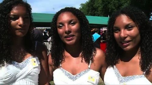 Video: Fiesta masiva de gemelos en Francia