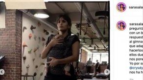 Sara Sálamo detalla su rutina para recuperar su figura previa al embarazo
