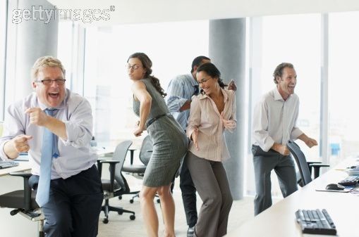 La gente divertida es más productiva en el trabajo