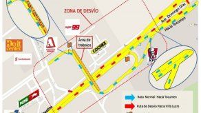 MOP informa desvíos para este sábado y domingo en Vía Tocumen