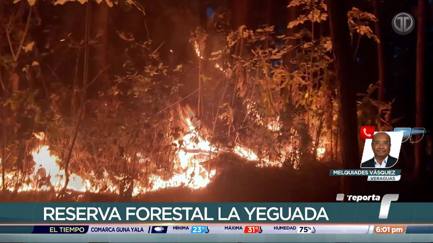 Bomberos decretan extinto incendio en La Yeguada.