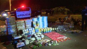 Decomisan cargamento de mercancía que iba a ser introducido a la cárcel La Joya