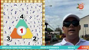 Chakatín con la Pirámide para el sorteo del Sábado 18 de febrero.