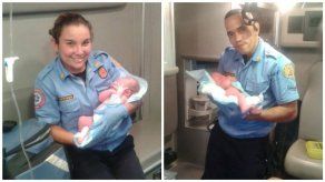 Mujer dio a luz a bordo de una ambulancia de los Bomberos en Herrera