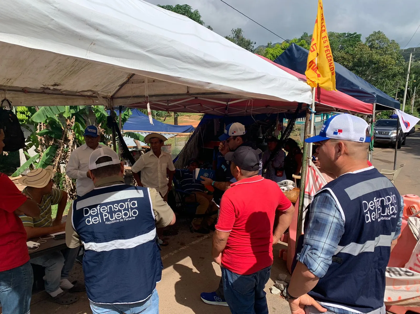 Defensoría del Pueblo hace inspección sorpresa en la mina