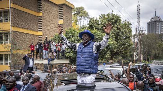 Raila Odinga.
