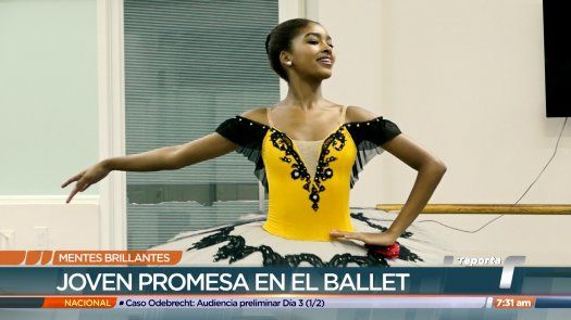 Mentes Brillantes: Karla Ceballos, joven promesa del ballet