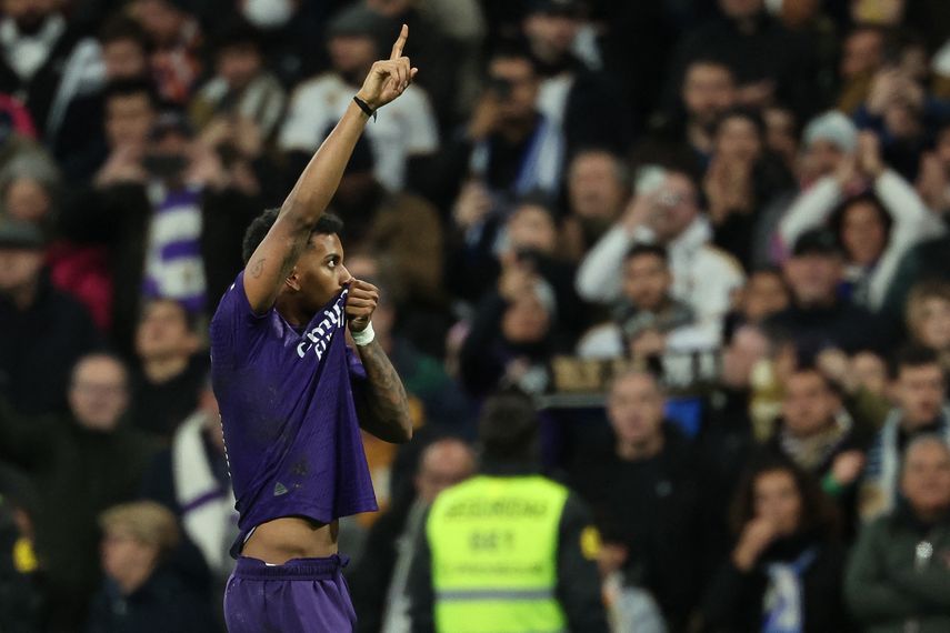 Real Madrid vence al Athletic Club con doblete de Rodrygo Goes