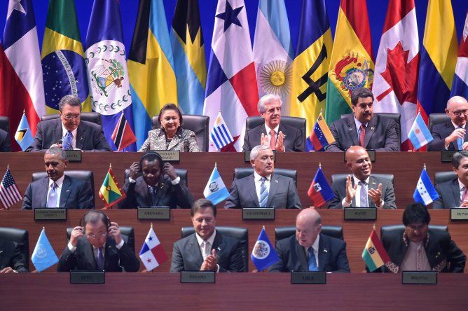 Inauguración de la VII Cumbre de las Américas