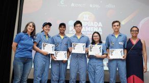 Cinco jóvenes representarán a Panamá en próximas Olimpiadas Espaciales en México