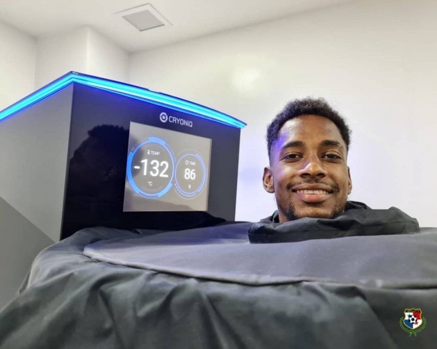 Los jugadores de la selección de Panamá pasaron por las cámaras de crioterapia de cuerpo completo con nitrógeno líquido para acortar los plazos de recuperación.