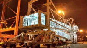 Pasarela de la Terminal de Cruceros de Amador parte hacia Panamá en enero