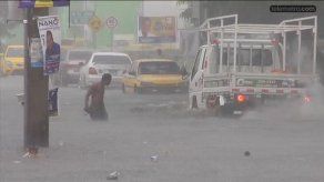 Corte de electricidad e inundaciones registradas por fuertes lluvias