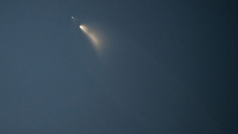 SpaceX lanza cohete con satélite español desde California