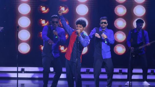 Bruno Mars en el sexto show de Yo Me Llamo 2021.