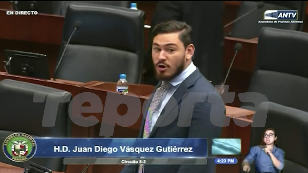 Diputadado Juan Diego Vásquez