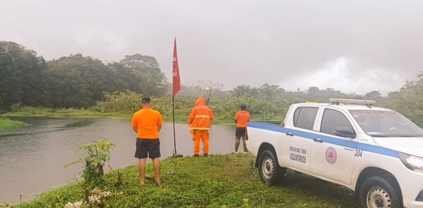 ¡Precaución! SINAPROC coloca bandera roja en Bocas del Toro