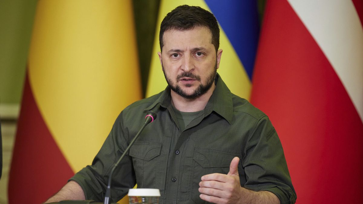 Volodymyr Zelenskyy, presidente de Ucrania.