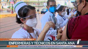 Realizan jornada de vacunación contra el COVID-19 en las calles