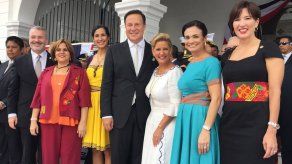 Ministras y viceministras vestidas con la marca IntegrArte en actos de fiestas patrias