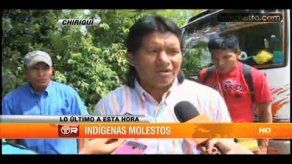 Indígenas Ngäbe Buglé se mantendrán en cruce de San Félix