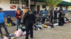 La Armada colombiana halla a 35 migrantes ilegales en el noroeste del país