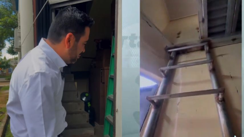 Alcalde de David descubre túnel secreto