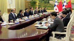 Presidente chino Xi Jinping recibió a Juan Carlos Varela en el Gran Palacio del Pueblo